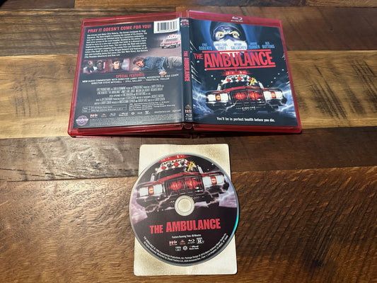 The Ambulance (Blu ray, Scream Factory, 90's Horror Classic, Widescreen)