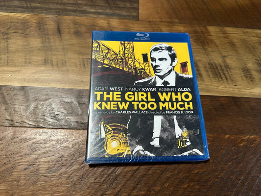 The Girl Who Knew Too Much Blu ray-Olive Films-60’s Classic-NEW