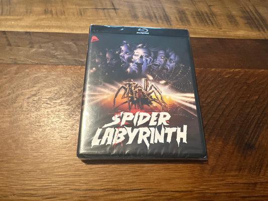 Spider Labyrinth Blu ray-Severin Films-80’s Horror Classic-Widescreen-NEW