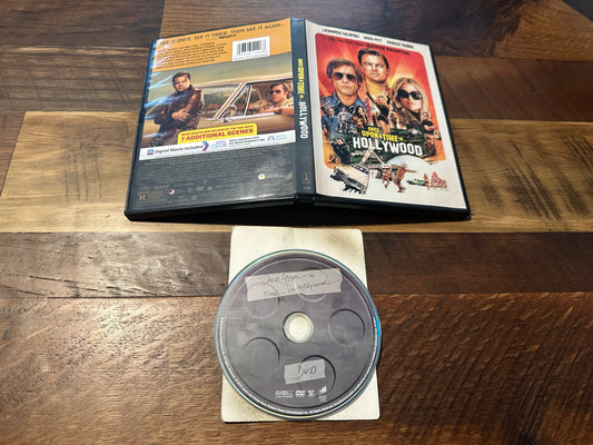 Once Upon A Time in Hollywood DVD-Sony Pictures-Brad Pitt Classic-No Digital