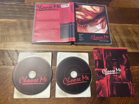 Choose Me 4K Ultra HD/Blu ray-Criterion Collection-80’s Classic-2 Disc-
