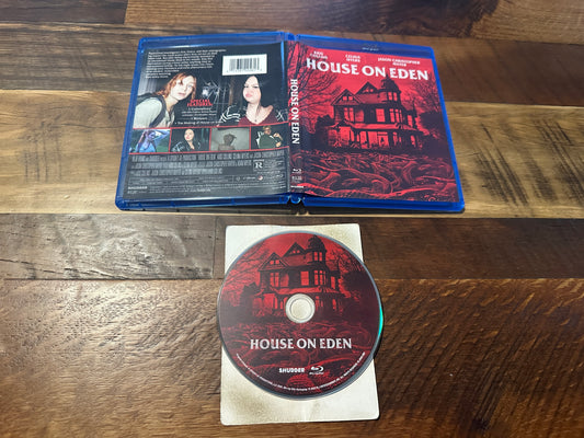 House on Eden (Blu ray, RLJE Films, Kris Collins, 2025 Horror, Widescreen)