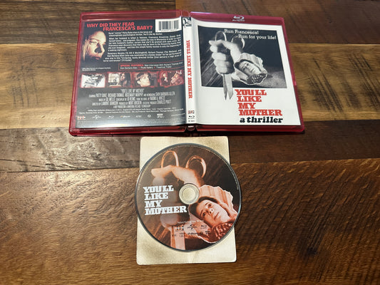 You’ll Like My Mother (Blu ray, Scream Factory, 70’s Horror Classic)