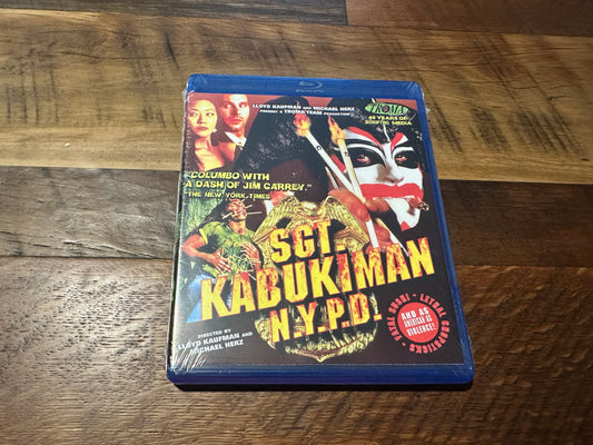 Sgt. Kabukiman N.Y.P.D. Blu ray-Troma Entertainment-90’s Classic-NEW