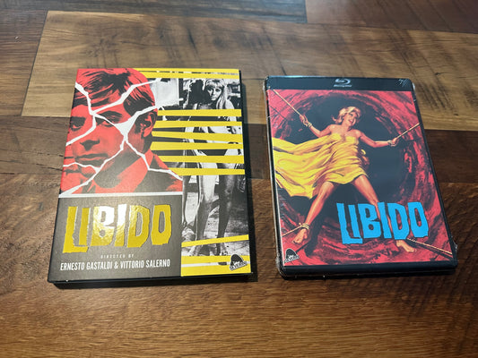 Libido Blu ray-Severin Films-Slipcover-60’s Classic-NEW/Sealed