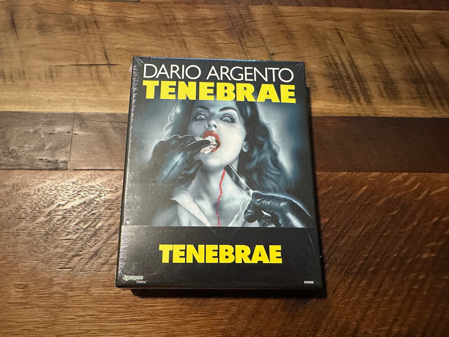 Tenebrae (4K Ultra HD, Synapse Films, Limited Ed, Booklet, Dario Argento, NEW)