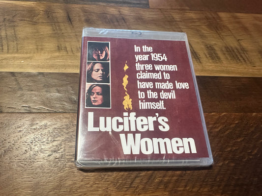 Lucifer’s Women Blu ray/DVD-Vinegar Syndrome-70’s Classic-2 Disc-NEW