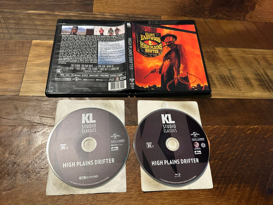 High Plains Drifter (4K Ultra HD/Blu ray, Kino Lorber, Clint Eastwood)