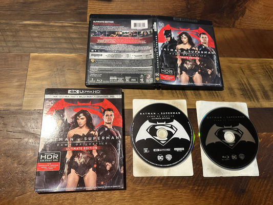 Batman V Superman Dawn Of Justice (4K Ultra HD/Blu ray, Ultimate Ed, Slip)