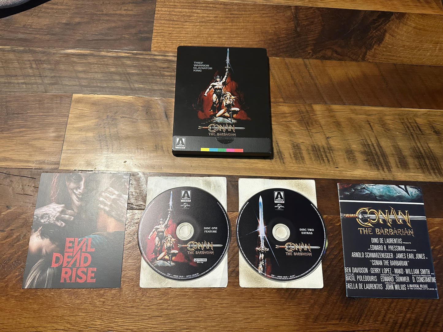 Conan The Barbarian (4K Ultra HD, Arrow Video, Steelbook, Classic)