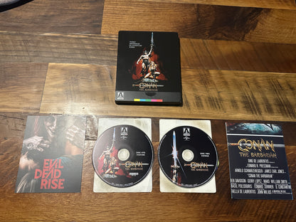 Conan The Barbarian (4K Ultra HD, Arrow Video, Steelbook, Classic)