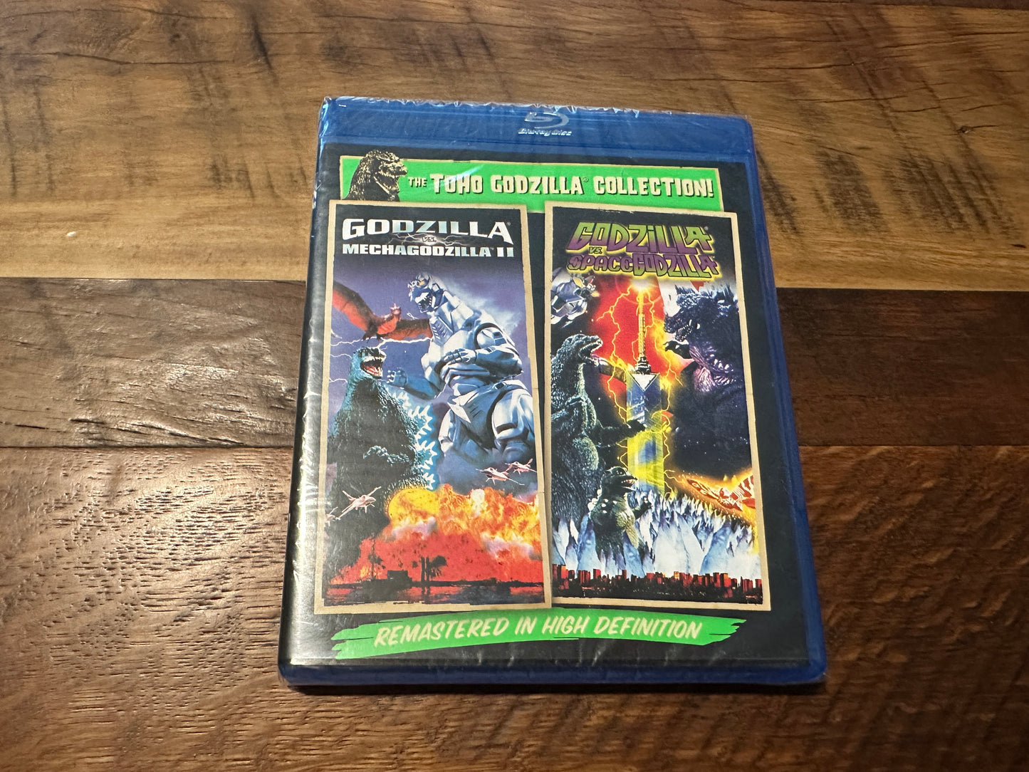 Godzilla VS Mechagodzilla II & Godzilla VS Spacegodzilla Blu ray, NEW)