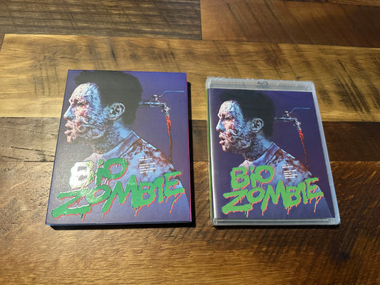 Bio Zombie Blu ray-Vinegar Syndrome-Slipcover-90’s Horror-NEW