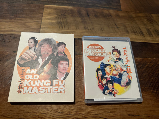 An Old Kung Fu Master (Blu ray, Terror Vision, Slipcover, 80’s Classic, NEW)
