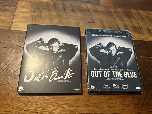 Out of the Blue 4K Ultra HD-Severin Films-Slipcover-2 Disc-NEW/Sealed