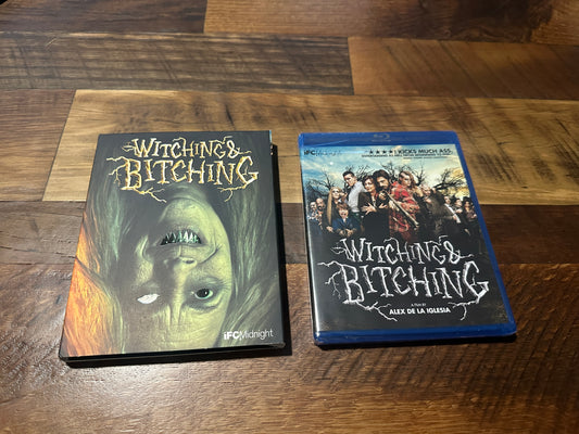 Witching Bitching (Blu ray, Rare Slipcover, ICF Midnight, NEW/Sealed)