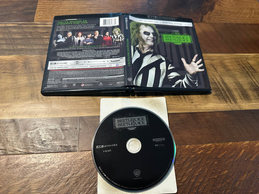 Beetlejuice Beetlejuice 4K Ultra HD-Warner Bros-Widescreen-No Digital
