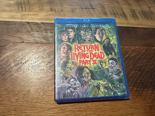 Return Of The Living Dead Part II (Blu ray, Scream Factory, Collector’s Ed, NEW)
