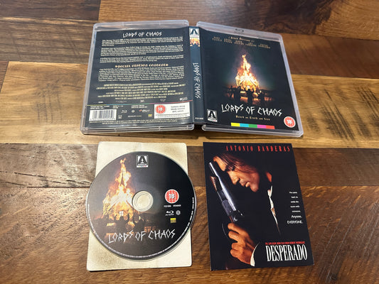 Lords of Chaos Blu ray-Arrow Video-Region B-Special Edition-Widescreen