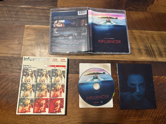 Influencer (Blu ray, Vinegar Syndrome Partner Label, Slipcover)