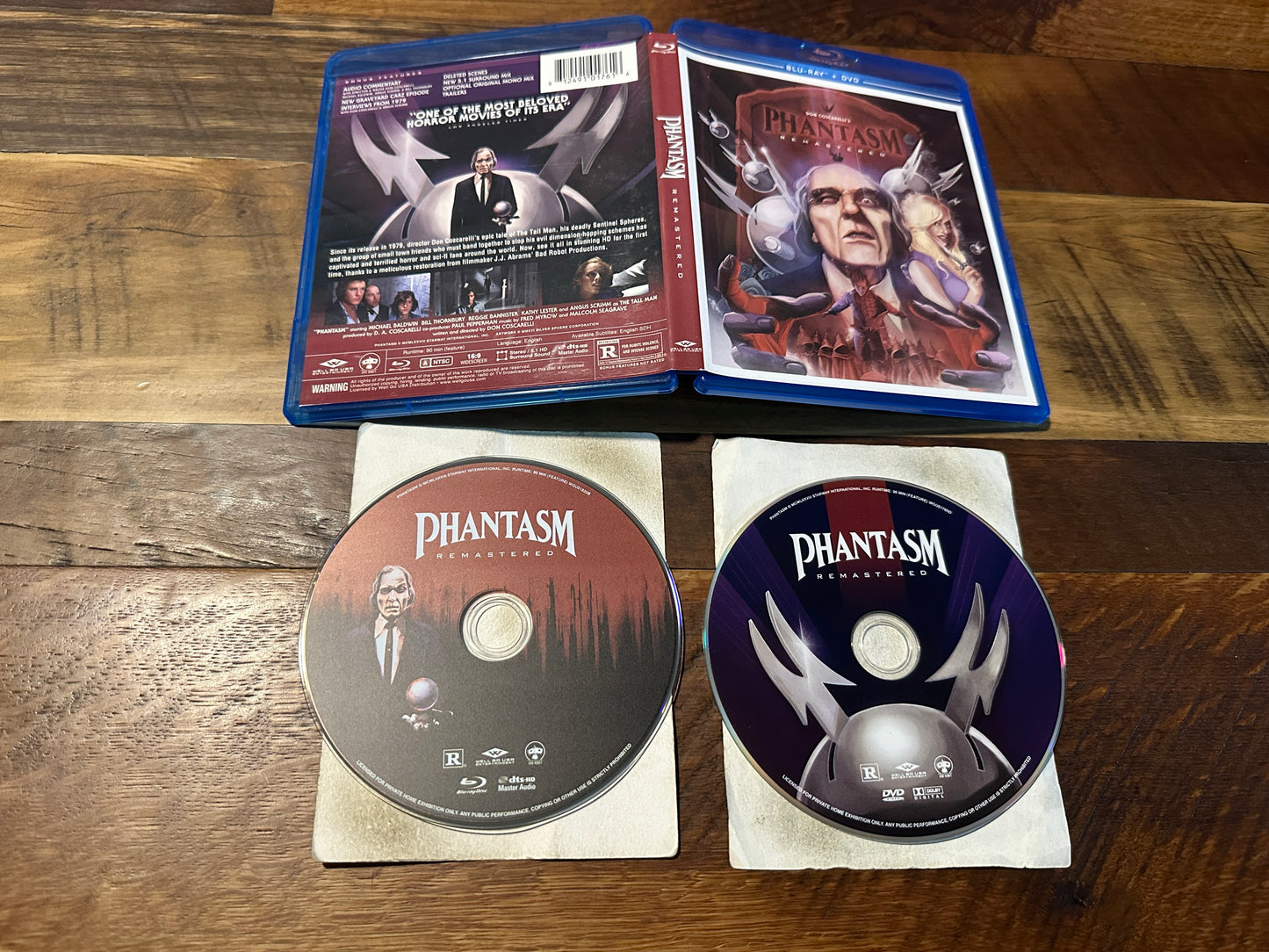 Phantasm (Blu ray/DVD, Well Go USA, Don Coscarelli’s Classic, Remastered)