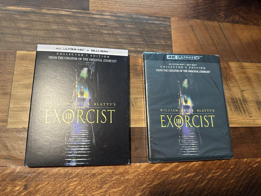 The Exorcist III 4K Ultra HD/Blu ray*Scream Factory*Slipcover*Collector's Ed-NEW