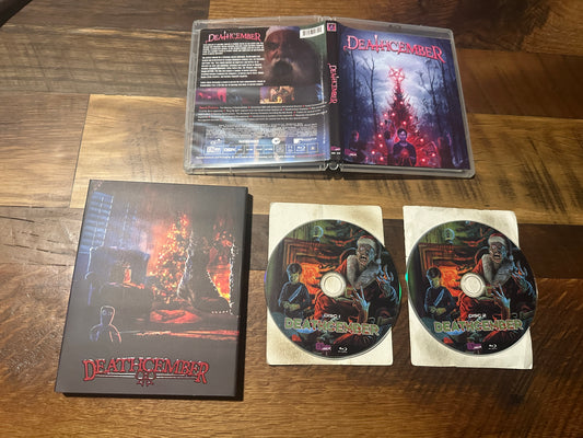 Deathcember (Blu ray, Culture Shock, Slipcover, Obscure Horror)
