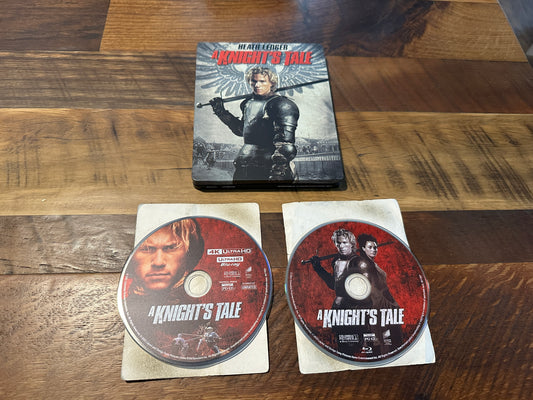 A Knight’s Tale (4K Ultra HD, Columbia, US Release, Steelbook, No Digital)