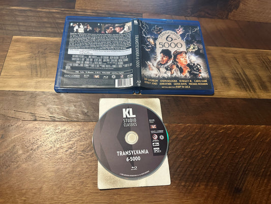 Transylvania 6-5000 Blu ray-Kino Lorber-80’s Classic-Widescreen-OOP