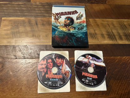 Piranha (4K Ultra HD/Blu ray, Scream Factory, Steelbook, 2 Disc)