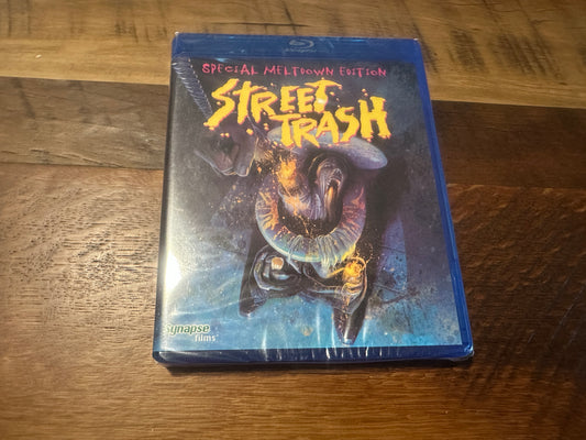 Street Trash Blu ray-Synapse Films-80’s Horror-Sealed/NEW-