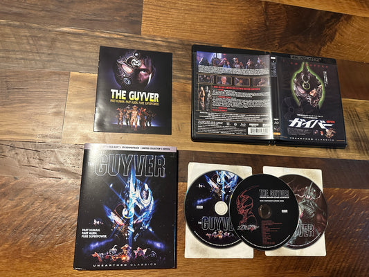 The Guyver (4K Ultra HD, Unearthed Classics, Collector’s Ed, Slipcover)