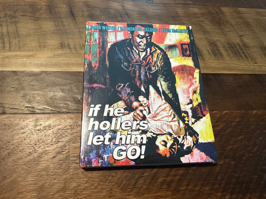 If He Hollers Let Him Go! Blu ray-Dark Entertainment-Slipcover-NEW/Sealed