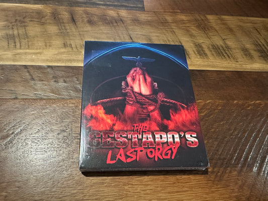 The Gestapo’s Last Orgy (Blu ray, 88 Films, Slipcover, Region Free, NEW)