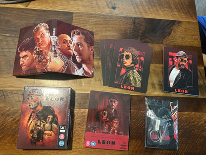 Leon (4K Ultra HD/Blu ray, Steelbook, Studio Canal, Limited 2400 Made, NEW)