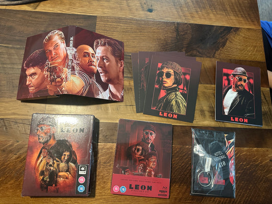 Leon (4K Ultra HD/Blu ray, Steelbook, Studio Canal, Limited 2400 Made, NEW)