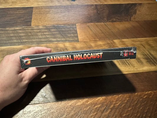 Cannibal Holocaust (Blu ray/CD, Grindhouse Releasing, Slipcover, Deluxe Ed, NEW)