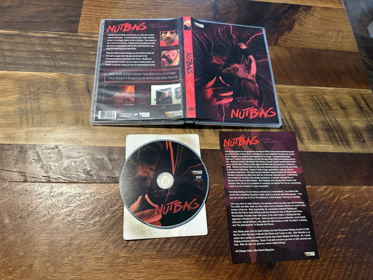 Nutbag (DVD, Massacre Video, Obscure Horror, Nick Palumbo Horror Classic)