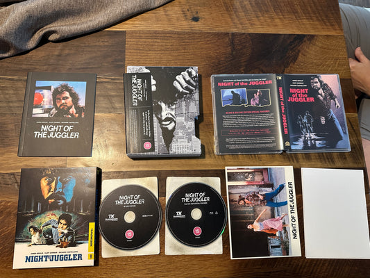 Night Of The Juggler 4K Ultra HD, Radiance Films, Classic, Limited Edition)