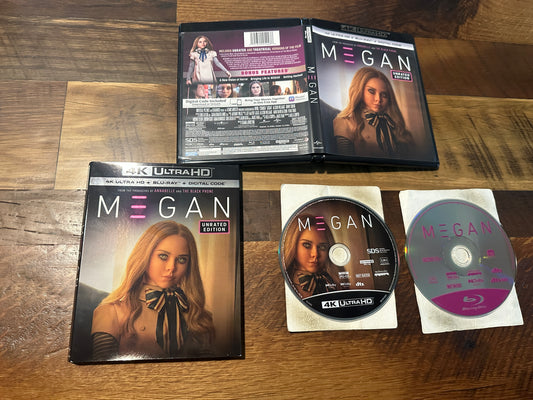 Megan (4K Ultra HD/Blu ray, Universal, 2 Disc, Slipcover, No Digital)
