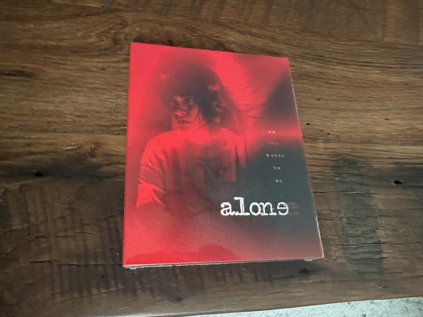 Alone (Blu ray, Error 4444, Limited Edition, Rare Alternate Slipcover, NEW)