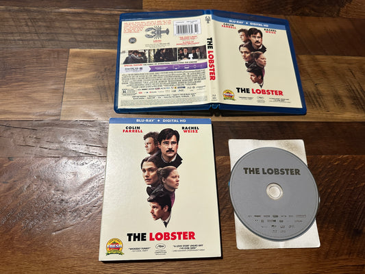 The Lobster (Blu ray, A24, Slipcover, Colin Farrell Classic, No Digital)