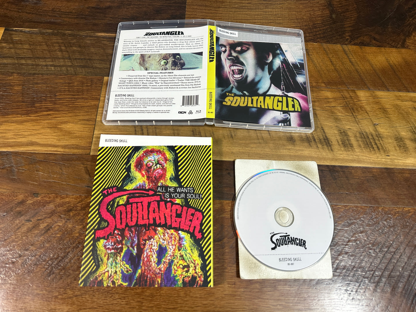 The Soultangler (Blu ray, Vinegar Syndrome Partner Label, Slipcover)