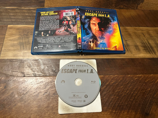 Escape From L.A. (Blu ray, Paramount, Kurt Russell 90’s Classic)