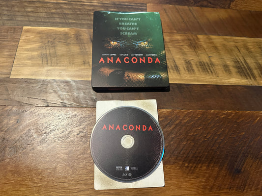 Anaconda Blu ray-Mill Creek Entertainment-Steelbook-Horror Classic