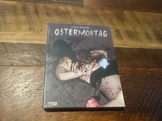 Ostermontag Blu ray-Massacre Video-Slipcase-Very Disturbing Horror-NEW/Sealed