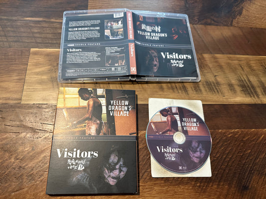 Yellow Dragon’s Village & Visitors Blu ray-Terror Vision-Slipcover-2 Movies