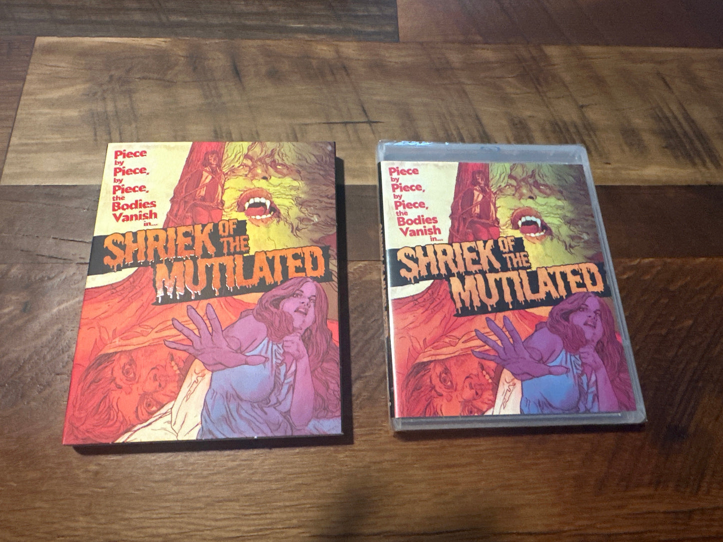 Shriek Of The Mutilated Blu ray*Vinegar Syndrome*Slipcover*NEW*