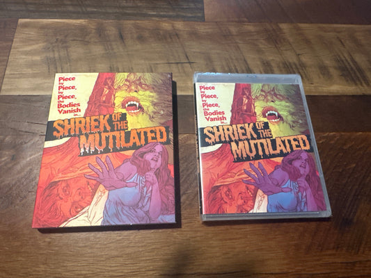 Shriek Of The Mutilated Blu ray*Vinegar Syndrome*Slipcover*NEW*
