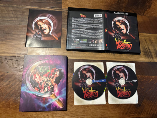 The Nesting (4K Ultra HD/Blu ray, Vinegar Syndrome, Slipcover, 80’s Classic)